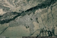 Vue aérienne de Kochkor
