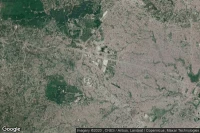 Vue aérienne de Mabibe