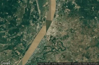 Vue aérienne de Phon Phisai