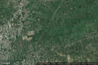 Vue aérienne de Changwat Nakhon Ratchasima