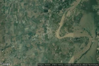 Vue aérienne de Krok Phra
