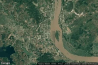 Vue aérienne de Chiang Saen