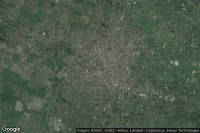 Vue aérienne de Tulungagung