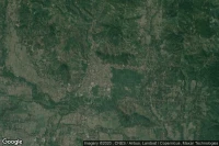 Vue aérienne de Trenggalek