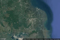 Vue aérienne de Siwa