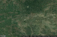 Vue aérienne de Sekampung