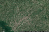 Vue aérienne de Payakumbuh