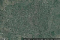 Vue aérienne de Pesanggaran