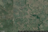 Vue aérienne de Pamanukan