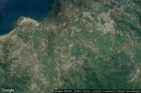 Vue aérienne de Lekong