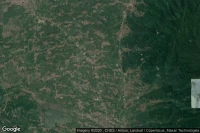 Vue aérienne de Cihonje