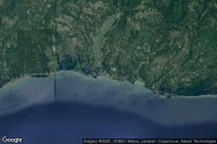 Vue aérienne de Valencia