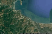 Vue aérienne de Uyong