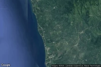 Vue aérienne de Sinubong