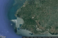 Vue aérienne de Recodo