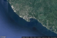 Vue aérienne de Recodo