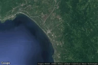 Vue aérienne de Pandan