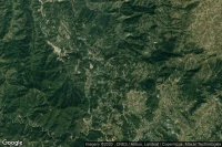 Vue aérienne de Mankayan