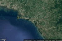 Vue aérienne de Caromatan