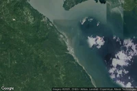 Vue aérienne de Guinayangan