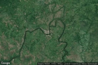 Vue aérienne de Gandara