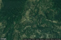 Vue aérienne de Estaca