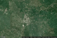 Vue aérienne de Compostela