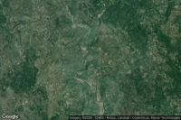 Vue aérienne de Camingawan
