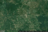 Vue aérienne de Borbon