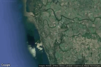 Vue aérienne de Binalbagan