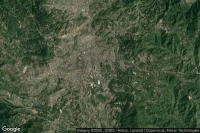 Vue aérienne de Baguio City