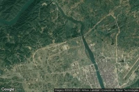 Vue aérienne de Zhijiang