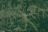 Vue aérienne de Taosha