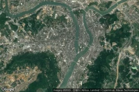 Vue aérienne de Shaoguan