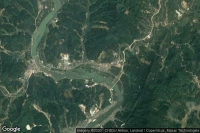 Vue aérienne de Pushang