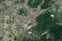 Vue aérienne de Lingui