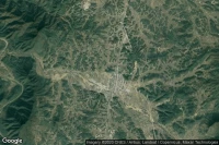 Vue aérienne de Langqiao