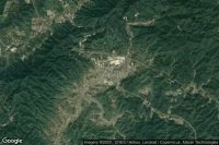 Vue aérienne de Gucheng