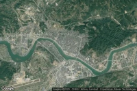 Vue aérienne de Zhangjiajie