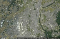 Vue aérienne de Toyota