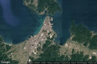Vue aérienne de Senzaki