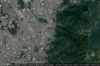 Vue aérienne de Kami-kōjaku