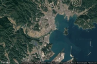 Vue aérienne de Kadogawa