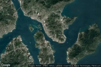 Vue aérienne de Innoshima