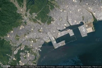 Vue aérienne de Hatsukaichi