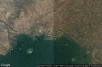 Vue aérienne de Marsabit