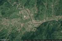 Vue aérienne de Linhu