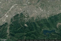 Vue aérienne de Komatsu