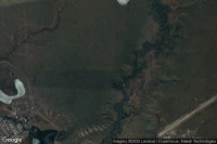 Vue aérienne de Ust-Kuyga