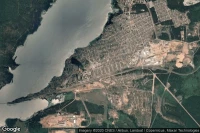 Vue aérienne de Novaya Igirma